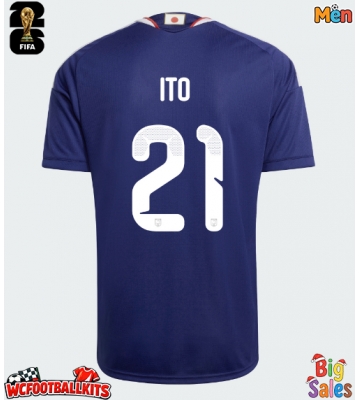 Japan Hiroki Ito #21 Replica Home Stadium Shirt World Cup 2026 Short Sleeve